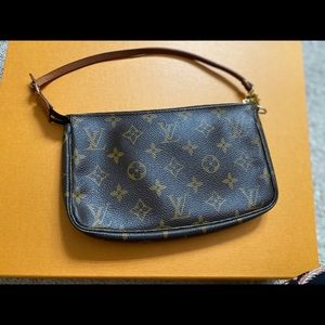 - Authentic LV pochette